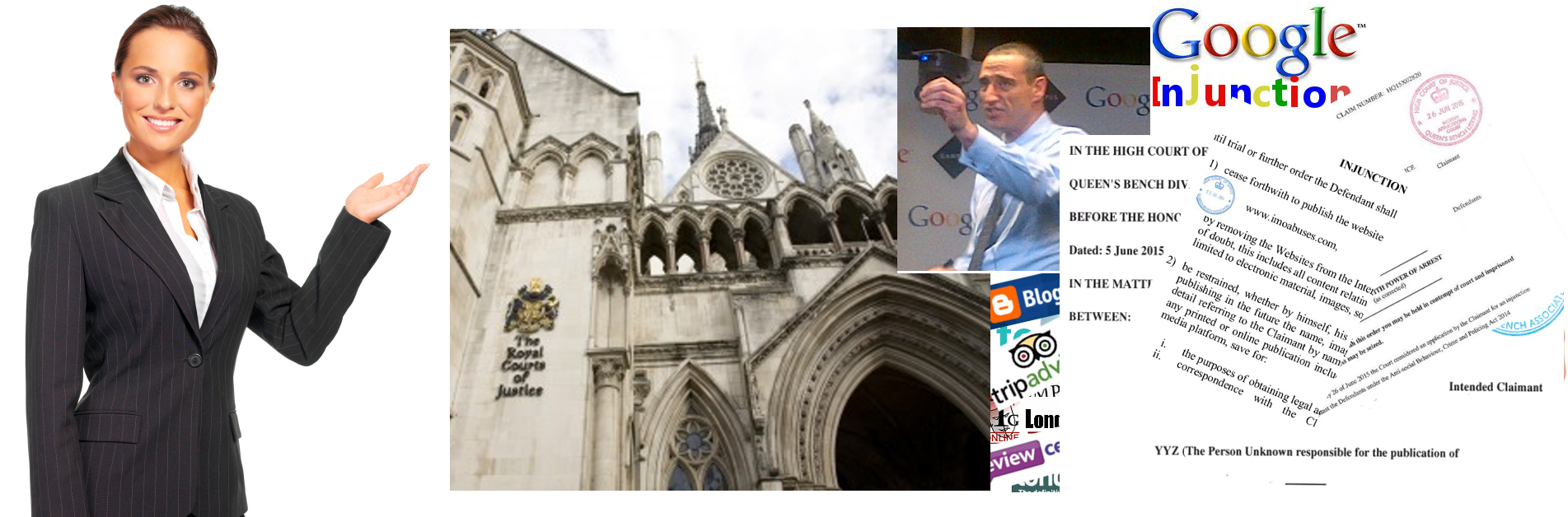 Injunction against Google legal advice